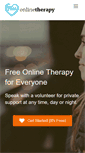 Mobile Screenshot of freeonlinetherapy.org